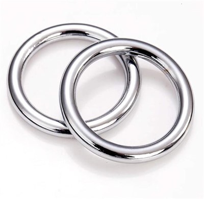 Metalni O prstenovi Bešavni oblikovani čvrsti okrugli prsten