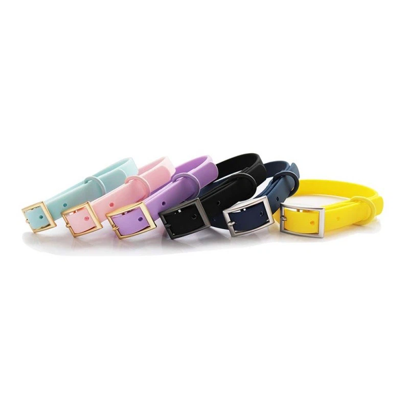 Waterproof PVC Coated Webbing Pet Dog Collar